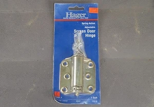 Hager ~ Sichtschutz Terrassentür Federscharnier ~ Messing versilbert ~ 00547 ~ NEU - Bild 1 von 1