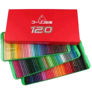 Matite colorate Colleen 120 pezzi. Disegno da Colorare Pittura Schizzo Bambini Artista Gif - Foto 1 di 8