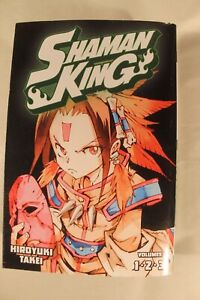 Shaman King Omnibus 1 - Volumes 1-3 by Hiroyuki Takei (Paperback, Very Good)