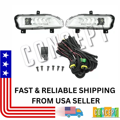 For 2017 2018 Nissan Versa Note replacement LED fog lights L&R Side - Image 1 of 4