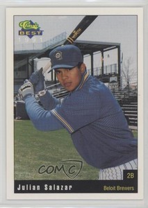 1991 Classic Best Beloit Brewers Julian Salazar #16