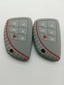 2*Cubierta de llave de llavero para Chevrolet Silverado 2022 2023 2024 SUBURBAN TAHOE GMC YUKON - Imagen 1 de 5