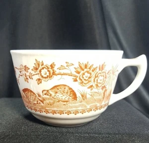 Vintage Furnivals Quail Brown Teacup(s) Cup Only England EVC - Picture 1 of 6