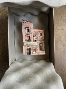 New Vintage Gault Original Ceramic Building Maroquinerie Purse Leather Store - Picture 1 of 19