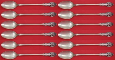 Juego de cucharas de té heladas de plata esterlina La Scala de Gorham 12 piezas 7 3/4" Foto 1 de 4