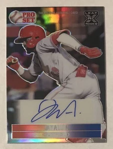 2021 Pro Set Metal RWB Auto Jay Allen XRC - Reds 1/6 - Picture 1 of 2