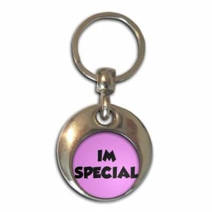 Im Special Round Metal Key Ring (37mm x 37mm) - Picture 1 of 2