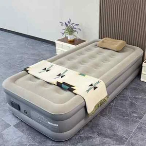 Luxury Air Mattress with Built in Pump Queen Size Inflatable Mattress for Home - Imagen 1 de 30
