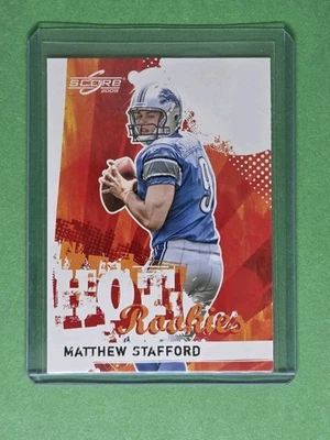 2009 Score - Hot Rookies Matthew Stafford #19 (RC) - Image 1 of 2
