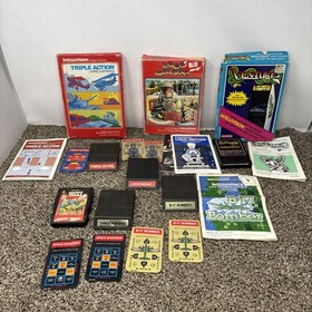Intellivision Game Lot Tested Lot Of 6 Games Tested