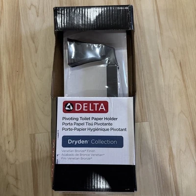 Suporte de tecido pivotante Delta 75150-RB Dryden - Bronze veneziano - Imagem 1 de 2