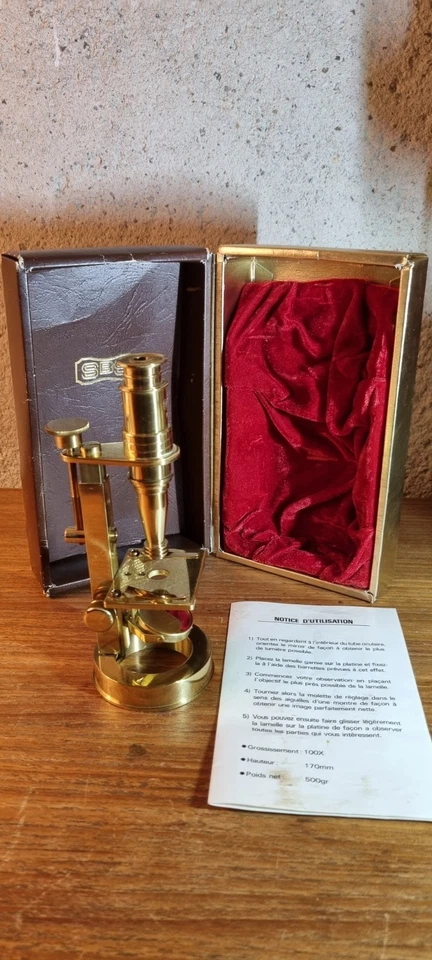 Mini Microscope Laiton - Photo 1/4