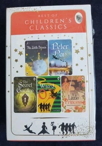 Versiegelt Neu Best Of Children’s Classics 5 Bücher Set Kleiner Prinz Zauberer Oz Geheimnis - Bild 1 von 17