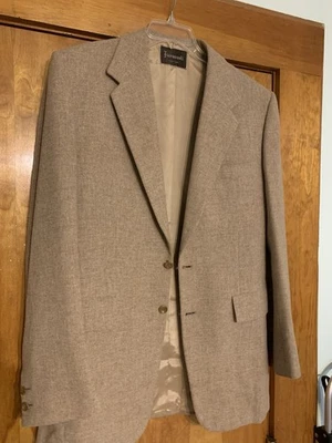 FIORAVANTI Hombre Chaqueta Deportiva A Medida - Lana - Tostado Sólido 42L Foto 1 de 4