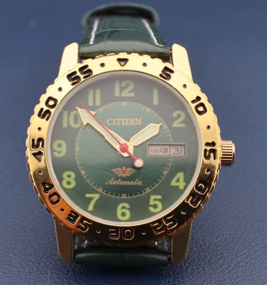 Citizen Men's Watch Japan Automatic Fixed Bezel 200 Movement - Date/Day - Image 1 of 4