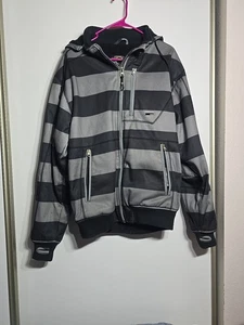 Cappotto giacca snowboard/sci/neve vintage uomo - L - Empyre nero grigio - Foto 1 di 9