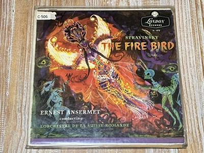 Stravinsky The Fire Bird Ernest Ansermet Vinyl LP Decca Records England LXT 5115 - Image 1 of 4