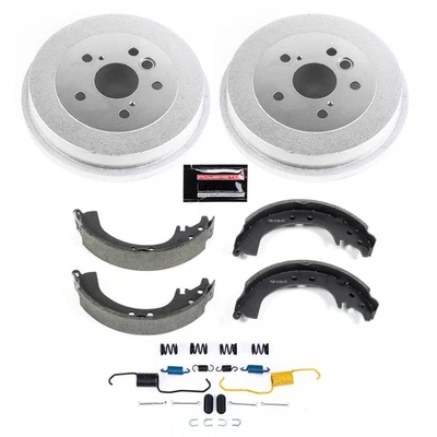 PowerStop KOE15297DK OE Stock Replacement Drum + Shoe Kit For 96-02 Toyota RAV4 - Image 1 of 2