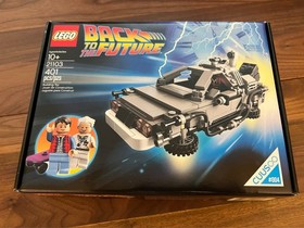 Lego Ideas The DeLorean Time Machine (21103) Adult Owned / Complete