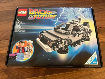 Lego Ideas The DeLorean Time Machine (21103) Adult Owned / Complete - Image 1 of 4