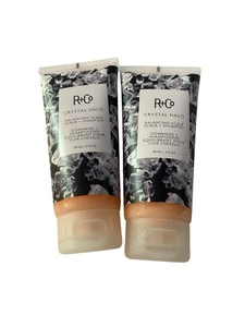 R+Co Crystal Halo Balancing Scalp Scrub + Shampoo 3oz/89ml Each Lot of 2 - Picture 1 of 2