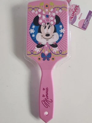 Disney Junior Minnie Mouse Detangler Brush Large Paddle Style Pink Gift - Image 1 of 4