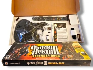 PS2 Guitar Hero III Wireless Kramer Gitarre + Dongle UNBENUTZT CIB - Bild 1 von 18