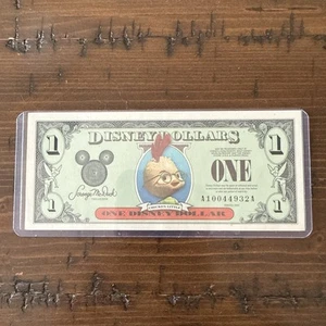 Disney Dollar 2005 1 $ CHICKEN LITTLE Top Zustand - Bild 1 von 8
