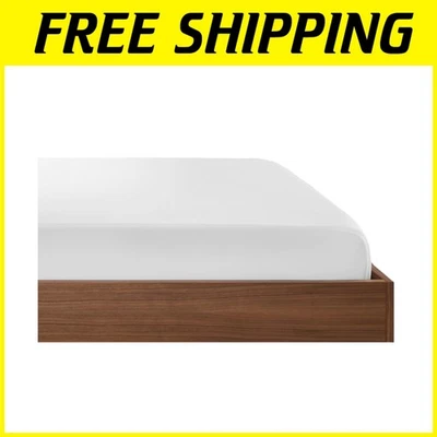 Sábana bajera Performance Cooling, tamaño queen - blanco brillante Foto 1 de 4