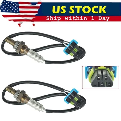 2X Sensor de oxígeno O2 aguas arriba para Chevy Silverado GMC Sierra 1500 2003-2006 6,0 L Foto 1 de 4