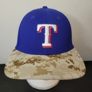 Texas Rangers Military Camo Hat 7 1/4 New Era Fitted Cap Authentic 39/Thirty - Bild 1 von 6
