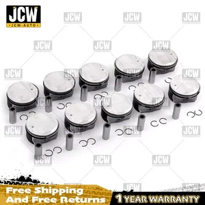 8x 11257840918 Piston & Ring Set STD Φ92mm For BMW M3 E93 E90 E92 S65B40 4.0 V8 - Picture 1 of 5