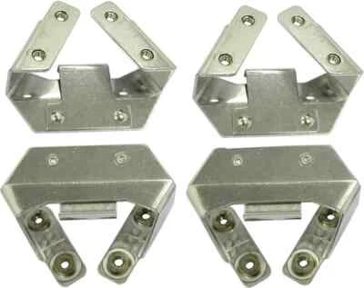 Soporte de alforja de disco duro 4 piezas para Harley Road King 94-13 Foto 1 de 3