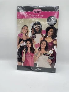 Bachelorette Bride Party 13 Piece Photo Props Amscan - Picture 1 of 8