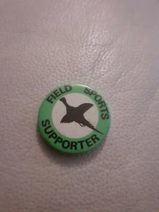 Field Sports Supporter Vintage badge - Foto 1 di 3