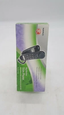 Radio Shack Teléfono Negro Botón Grande Pared Escritorio Trim Teléfono 43-3222  Foto 1 de 4