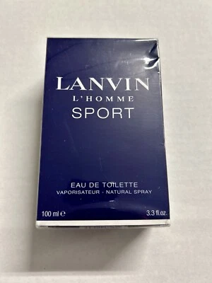 Lanvin L'Homme Sport 3,4 oz Eau de Toilette Masculino Selado na Caixa! - Imagem 1 de 4