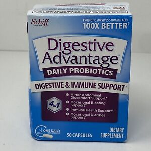 Schiff Digestive Advantage Daily Probiotics 50 Capsules