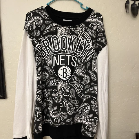 brooklyn nets  sweater nba xxlarge Cover