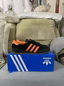Adidas Originals Jeans MKII Black/Pantone/Orange Trainers BNIB Size 9uk GY7412 - Picture 1 of 14