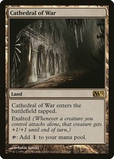 1x Cathedral of War Magic 2013 M13 MTG Magic LP