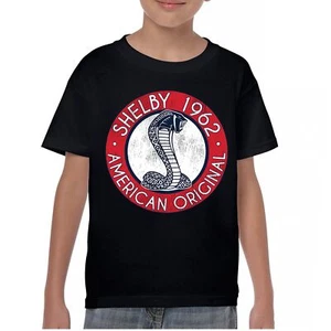 1962 Shelby American Original Youth T-shirt Mustang Cobra GT GT500 Ford Kids - Picture 1 of 50