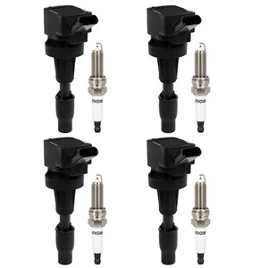 4 Pack For Hyundai Sonata 1.6L L4 2015-2019 Ignition Coil and Spark Plug - Picture 1 of 15
