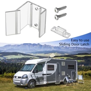 Smooth Sliding Mirrored Door Latches Stable Interior Hardware Simple Installs - Picture 1 of 10