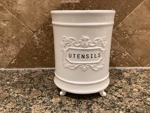 Circa Utensil Ceramic Holder 6.5"x5" - Picture 1 of 3