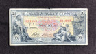 BANKNOTE CANADIAN BANK OF COMMERCE 1935 $20 TWENTY DOLLARS 091683