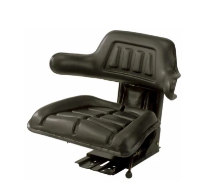 Sedile Universale Per Trattore Fiat Same New Holland Landini Con Molleggio Nero