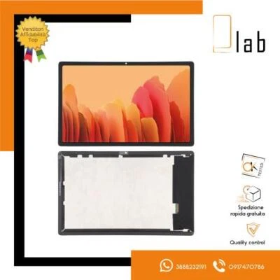 DISPLAY LCD TOUCH SCREEN SAMSUNG GALAXY TAB A7 10.4" 2020 SM-T500 NERO SCHERMO - Immagine 1 di 4