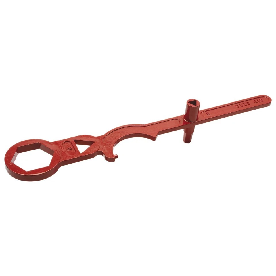 Feuerwehr Hydrantenschlüssel DIN 3223 B (Wasserversorgung Sanitär Hausmeister) - Bild 1 von 1