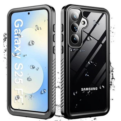 Funda impermeable a prueba de golpes resistente de cuerpo completo para Samsung Galaxy S25 FE Foto 1 de 4